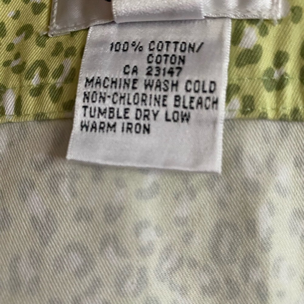 Talbots Size 16 Leopard Print Skirt A-Line - image 7